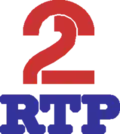 Logo da RTP2 em 1985