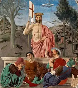 Ressurreição (c. 1460) no Museu Cívico de Sansepolcro