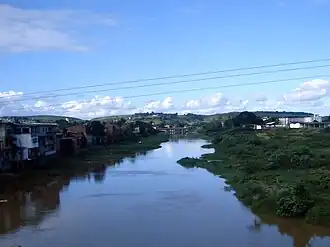 "Rio Una" Passando pela Cidade