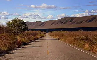 Rodovia, em Contendas do Sincorá, em 2011