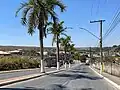 Rua José Ribeiro Sobrinho, uma das principais vias da cidade.