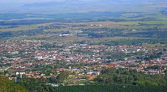 Vista da cidade a partir do Mirante do Cristo