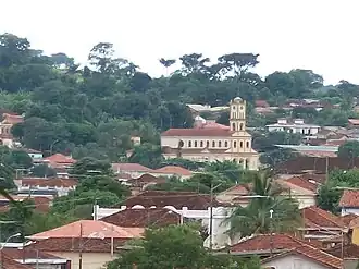 Vista da igreja matriz