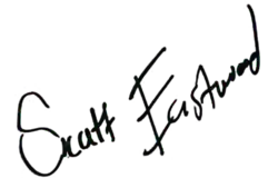 Assinatura de Scott Eastwood