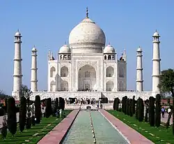Taj Mahal, em Agra, Índia.