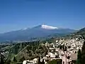 Etna - visto de Taormina