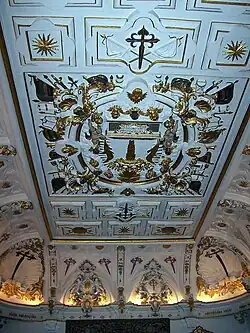 Teto no Museu da Catedral