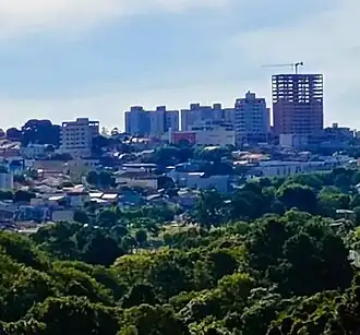 Vista parcial da cidade de Telêmaco Borba