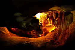 Um ponto turístico de Ubajara