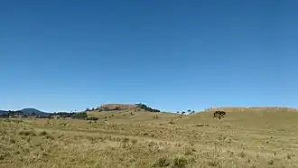 Planalto serrano no município