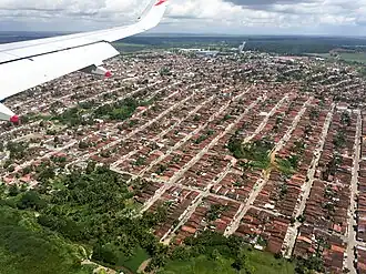 Vista aérea de Santa Rita