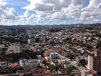 Vista parcial de Teófilo Otoni