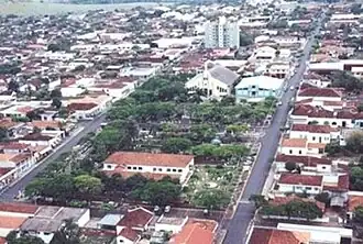 Vista parcial da cidade de Borborema (SP)