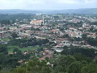 Vista da cidade de Lapa