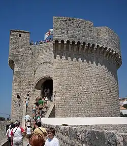 Torre da fortaleza Minčeta