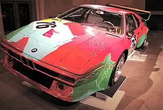 Grupo BMW — 4 M1, 1979, carro pintado