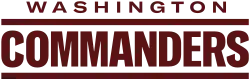 Washington Commanders wordmark