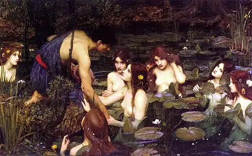 Hilas e as ninfas (1896)