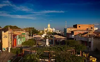 Vista para a igreja matriz