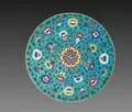Base de mandala, China, dinastia Ming, Cleveland Museum of Art.