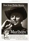 Campanha da Marlboro com o Marlboro Man