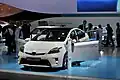 O Prius modelo 2012, com linhas exteriores melhoradas, foi apresentado no IAA de Frankfurt em 2011