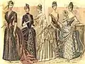 Moda de 1888.