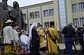 Inauguração do monumento a Cirilo e Metódio em Donetsk