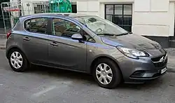 Corsa E (2014-2019, quinta geração)