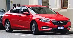 2018 Holden Commodore LT sedan.