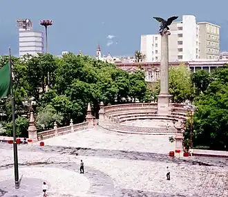 Praça Patria em Aguascalientes