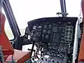 Painel do helicóptero Agusta
