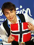 Alexander Rybak, vencedor do Festival Eurovisão da Canção 2009 pela Noruega.