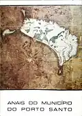 Mapa constante dos Anais do Município do Porto Santo