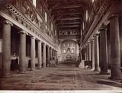 Arquiteto em colunas, 580. San Lorenzo Fuori le Mura, Roma