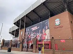 The interior of a stadium.