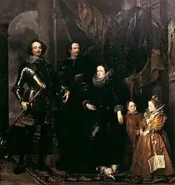 O Retrato dos Lomellini, c. 1627, Galeria Nacional da Escócia
