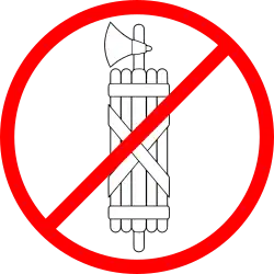 Símbolo do Antifascismo (ver: Resistência alemã e Resistência italiana).