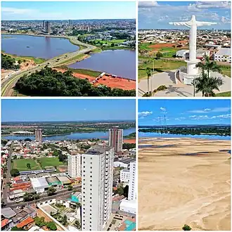 Imagens panorâmicas da cidade de Araguaína