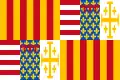 Bandeira aragonesa de Rex Utriusquae Siciliae