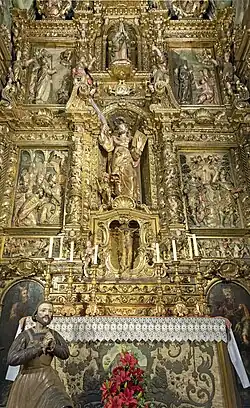 Retábulo barroco de Santo Marc.