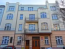 Casa de nascimento de Marian Rejewski, um matemático e criptoanalista polaco