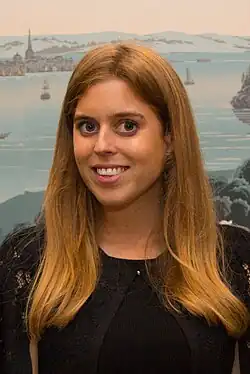 Princesa Beatriz(nascida em 1988)Sobrinha do Rei; filha de André