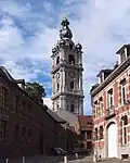 Le Belfroi de Mons - vista do oeste (Patrimônio Mundial da Unesco)