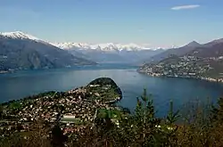 Lago Como, na Lombardia.