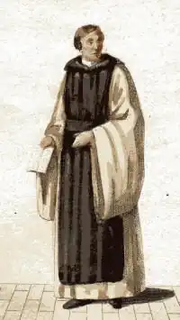 Hábito de monge cisterciense