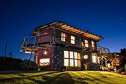 Bioconstrução Guaraciaba, localizada no interior do Município.