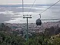 O teleférico do Monte