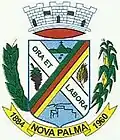 Brasão de armas de Nova Palma