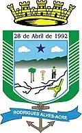 Brasão de armas de Rodrigues Alves